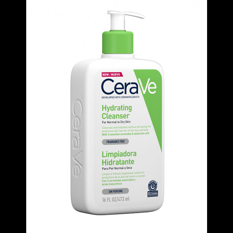 CeraVe Hydrating Facial Cleanser 473 mL - Healtsy
