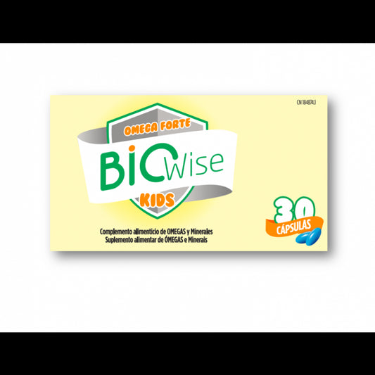 Omega Forte Biowise Kids (x30 capsules) - Healtsy