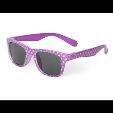 P Titan OSun glasses Female Purple Stars_ 4-6 years - Healtsy