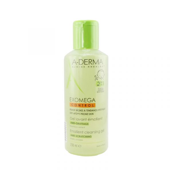 A-Derma Exomega Control Body/Hair Gel - 200ml - Healtsy