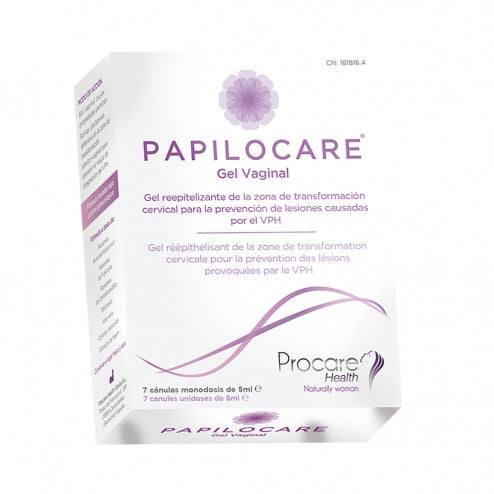 Papilocare Vaginal Cannula Gel - 5ml (x7 units) - Healtsy