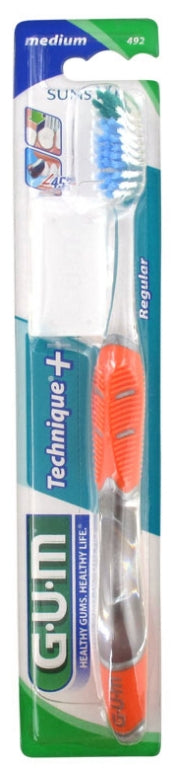 Gum Technique Toothbrush 492 Full Size_ Medium - Healtsy