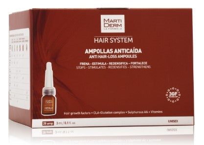Hair System Anti Hair-Loss Ampoules - 28 units - Healtsy