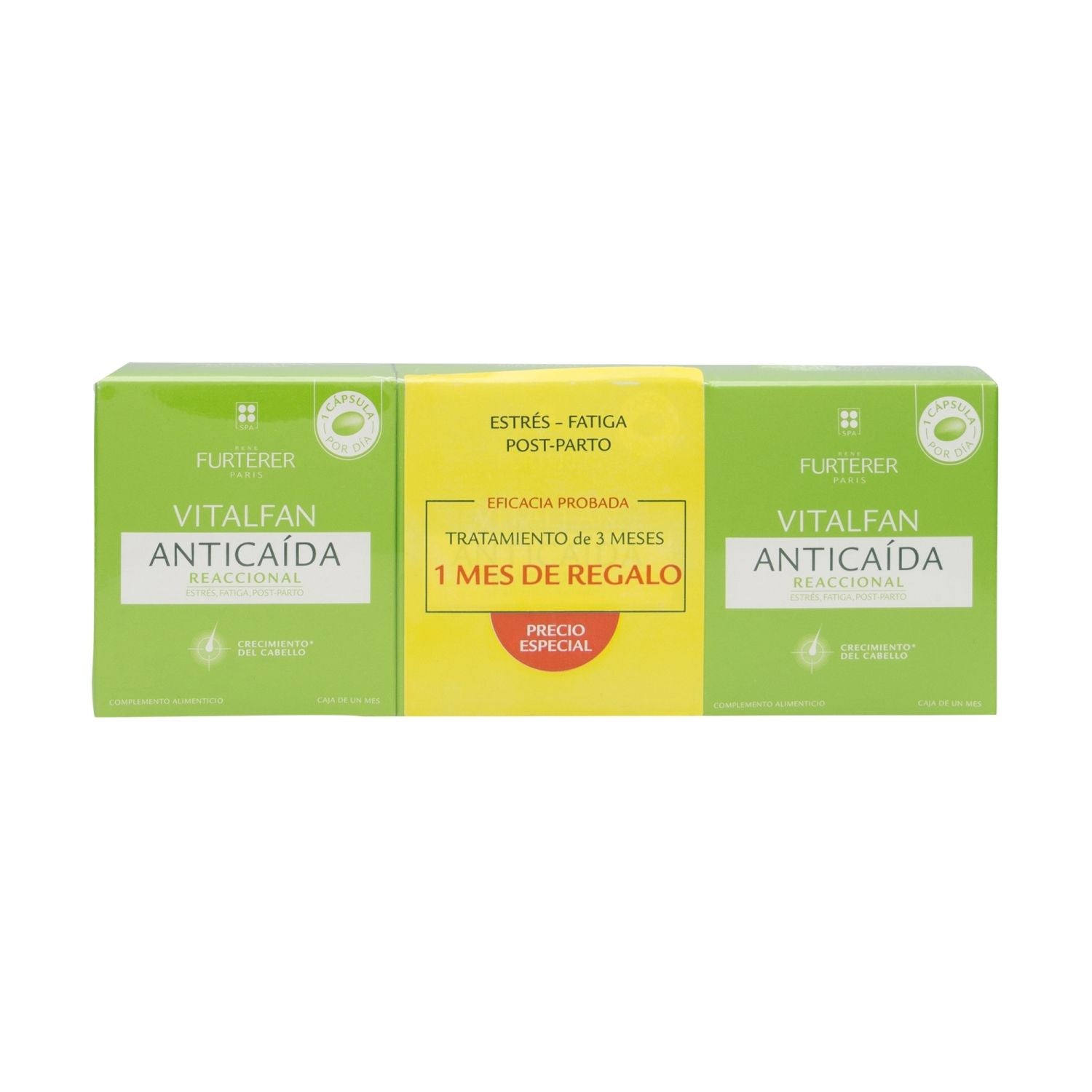 Rene Furterer Vitalfan Anti-Fall Reaction (3x30 Capsules) - Healtsy