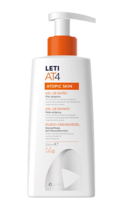 Letiat4 Atopic Skin Bath Gel - 250ml - Healtsy