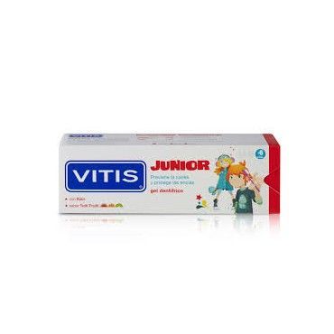 Vitis Júnior Tutti Fruti Toothpaste Gel - 75ml - Healtsy