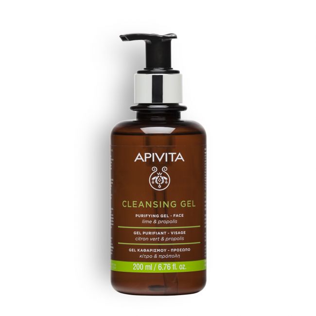 Apivita Cleansing Gel Mixed / Oily - 200ml - Healtsy