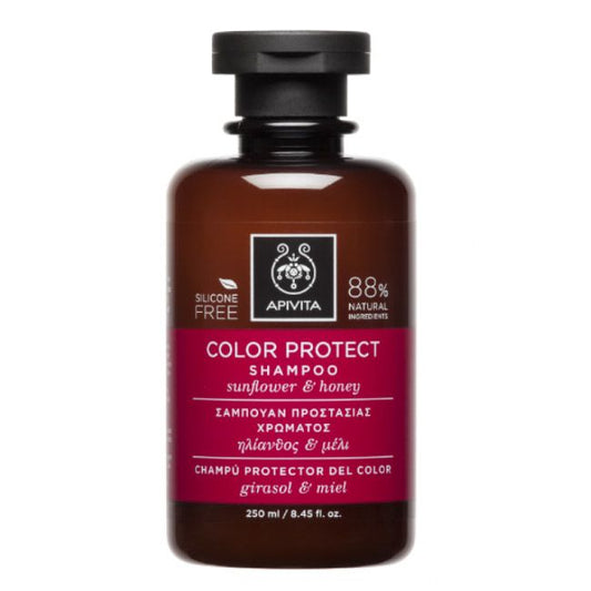 Apivita Color Protection Shampoo - 250ml - Healtsy