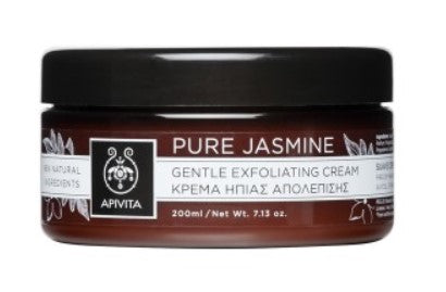 Apivita Pure Jasmine Exfoliating Cream - 200ml - Healtsy