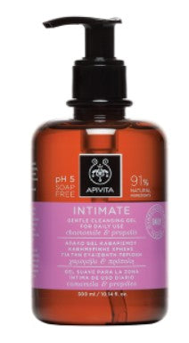 Apivita Intimate Daily Cleansing Gel - 300ml - Healtsy