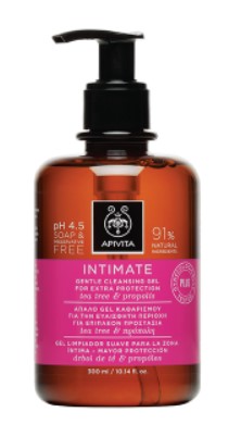 Apivita Intimate Extra Protective Cleansing Gel - 300ml - Healtsy