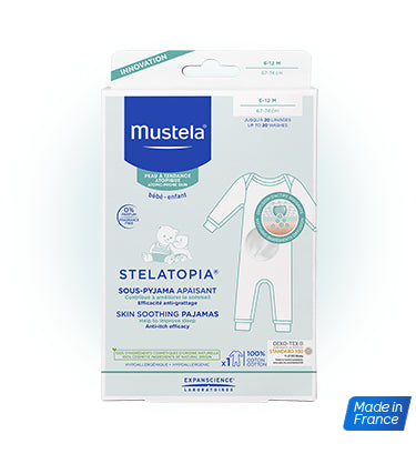 Mustela Baby Atopic Skin Stelatopia Soothing Pajamas (6-12 months) - Healtsy