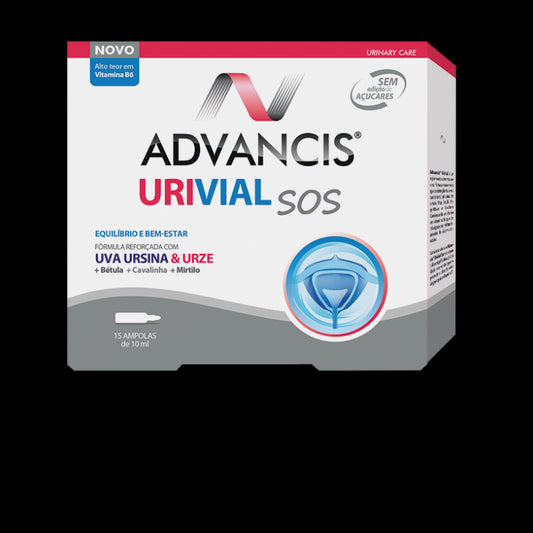 Advancis Urivial SOS Ampoules - 10ml (x15 units) - Healtsy
