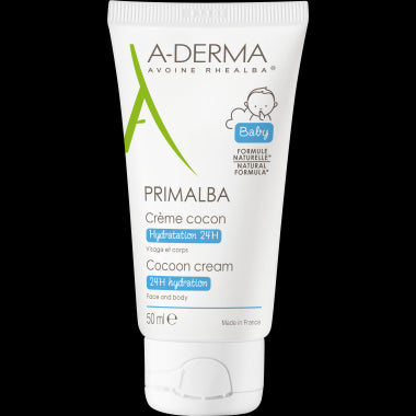 A-Derma Primalba Coconut Moisturizing Cream - 50ml - Healtsy