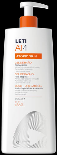 Letiat4 Atopic Skin Shower Gel - 750ml - Healtsy