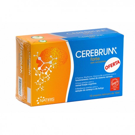 Cerebrum Forte Drinkable Ampoules (x30 units) + Offer 10 ampoules - Healtsy