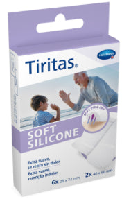 Tiritas Soft Silicone Assorted Dressings (x8 pcs) - Healtsy