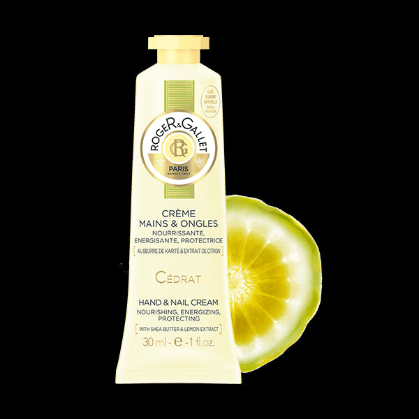 Roger & Gallet Cedrat Hand Cream Nails 30ml - Healtsy