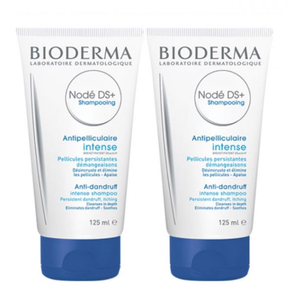 Node Bioderma DS Shampoo Cream - 125ml (x2 units) - Healtsy