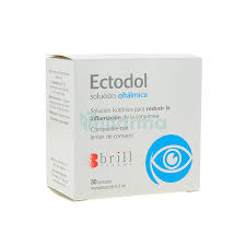 Ectodol Ophthalmic Solution Monodoses - 0.5ml (x30 units) - Healtsy
