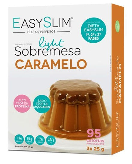 Easyslim Dessert Caramel Sachets - 25g (x3 units) - Healtsy