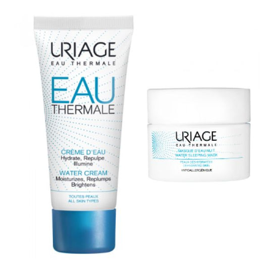 Uriage Eau Thermale Light Water Cream - 40ml + Water Mask - 15ml - Healtsy