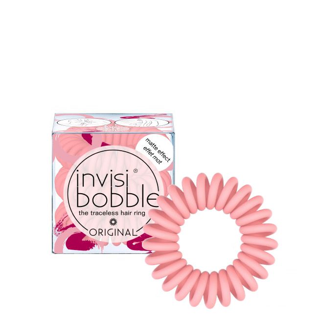 Invisibobble Elastic Hair Original Matte Pink (x3units) - Healtsy