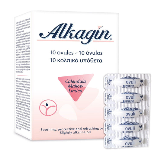 Alkagin Ovum Vaginal (x10 units) - Healtsy