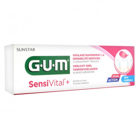 Gum Sensivital + Toothpaste - 75ml - Healtsy