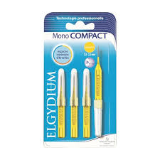 Elgydium Clinic Brush Mono Compact Yellow (x4 units) - Healtsy