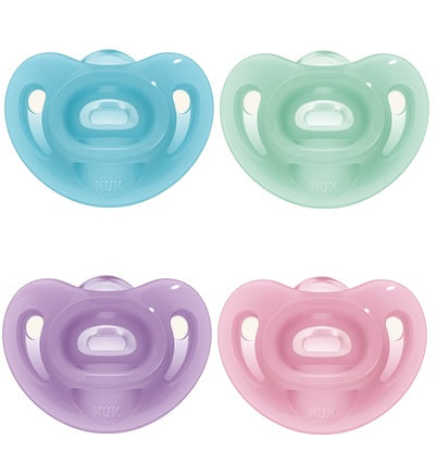 Nuk Sensitive Silicone Pacifier_ Size 1_ 0-6 months (x2 units) - Healtsy