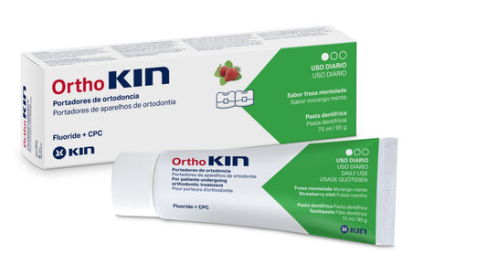 Ortho Kin Toothpaste Strawberry / Mint - 75ml - Healtsy