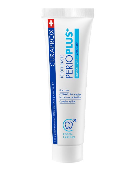 Curaprox Perio Plus Support Toothpaste - 75ml - Healtsy
