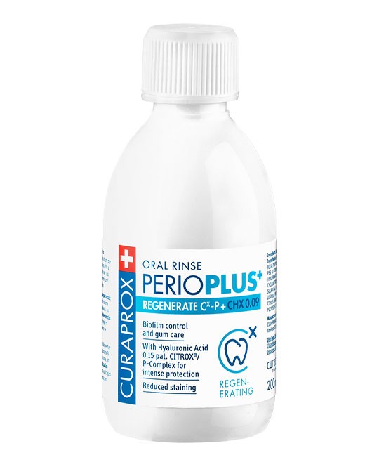 Curaprox Perio Plus Regenerate Mouthwash - 200ml - Healtsy