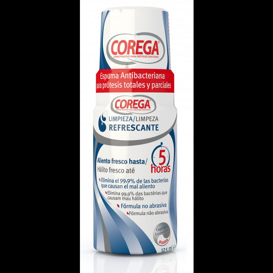 Corega Foam Prosthesis Cleaning - 125ml - Healtsy