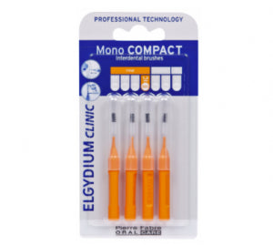 Elgydium Clinic Mono Compact Orange Brush - Healtsy