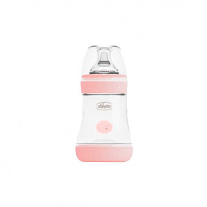 Chicco Baby Bottle Perfect5 _Pink _ Slow _Silicone - 150ml - Healtsy