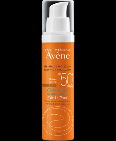 Avène Solar Cleanance SPF 50+ with Color - 50 ml - Healtsy