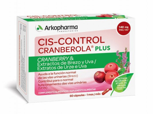 Cis-Control Cranberola Plus (x60 capsules) - Healtsy