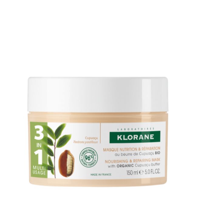 Klorane Capilar Butter Cupuaçu BIO Mask 150 ml - Healtsy