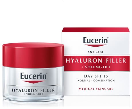 Eucerin Hyaluron-Filler Volume-Lift Day Cream for Normal Mixed Skin - 50ml - Healtsy