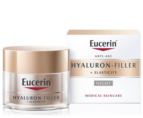 Eucerin Hyalu Filler Elasticity Night Cream - 50ml - Healtsy
