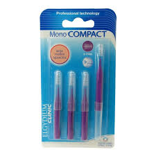 Elgydium Clinic Brush Mono Compact Purple (x4 units) - Healtsy