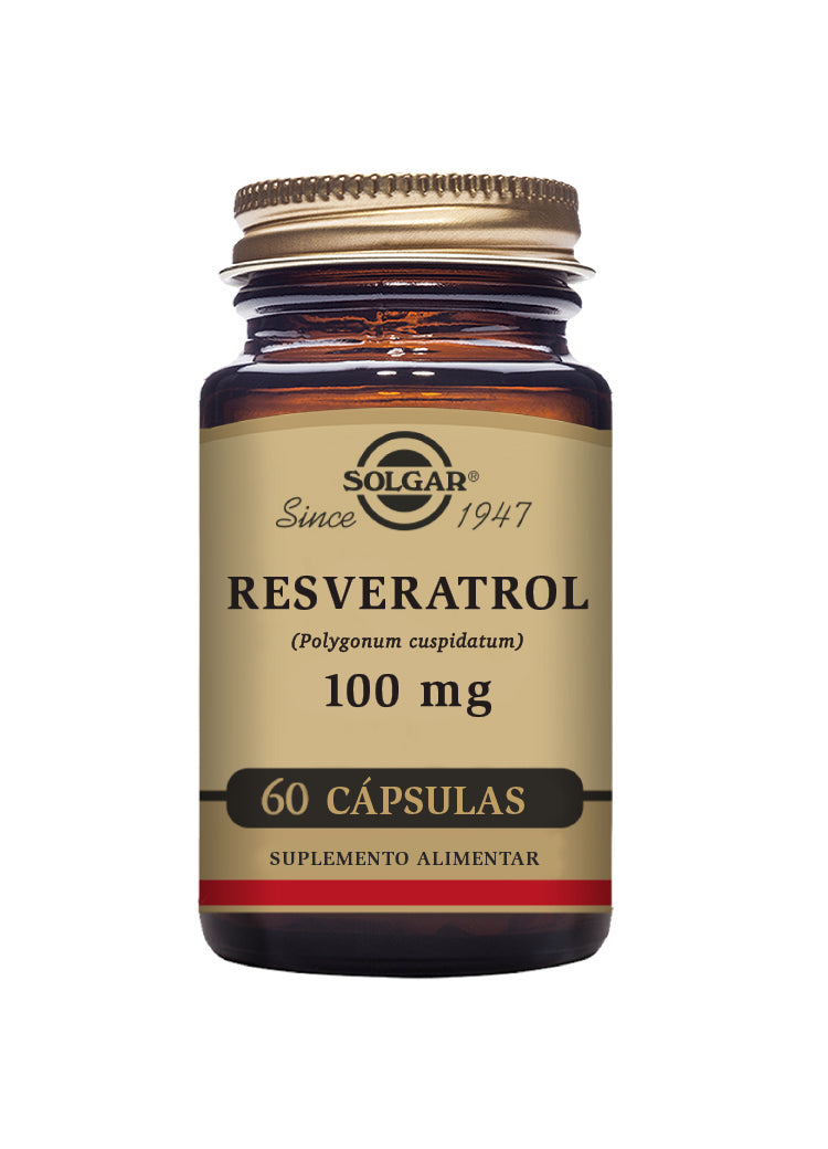 Resveratrol _Solgar (x60 vegetarian capsules) - Healtsy