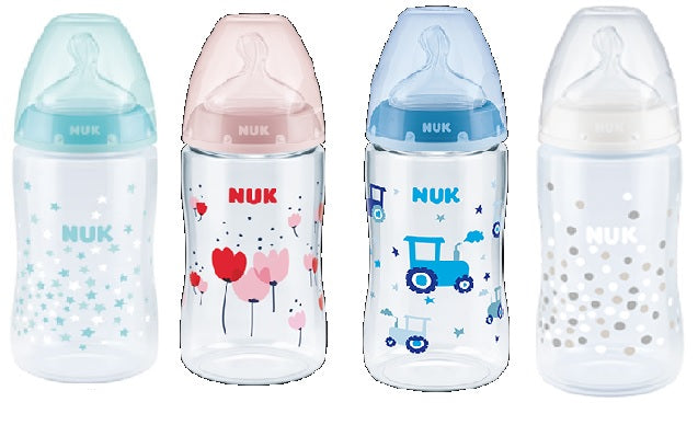 Nuk First Choice Bottle_ Silicone_Indication Temperature_0-6months - 150ml - Healtsy