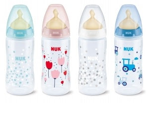 Nuk First Choice Bottle_ Latex_ Indication Temperature_6-18months - 300ml - Healtsy