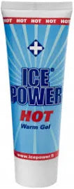 Ice Power Hot Rubefacient Gel - 75ml - Healtsy