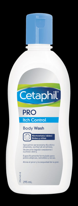 Cetaphil PRO Itch Control Liquid Body Soap - 295ml - Healtsy