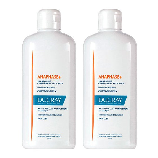 Ducray Anaphase+ Shampoo Fall - 400ml (DUO w/ 50% Discount 2nd Package) - Healtsy