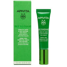 Apivita Bee Radiant Peony Eye Cream - 15ml - Healtsy